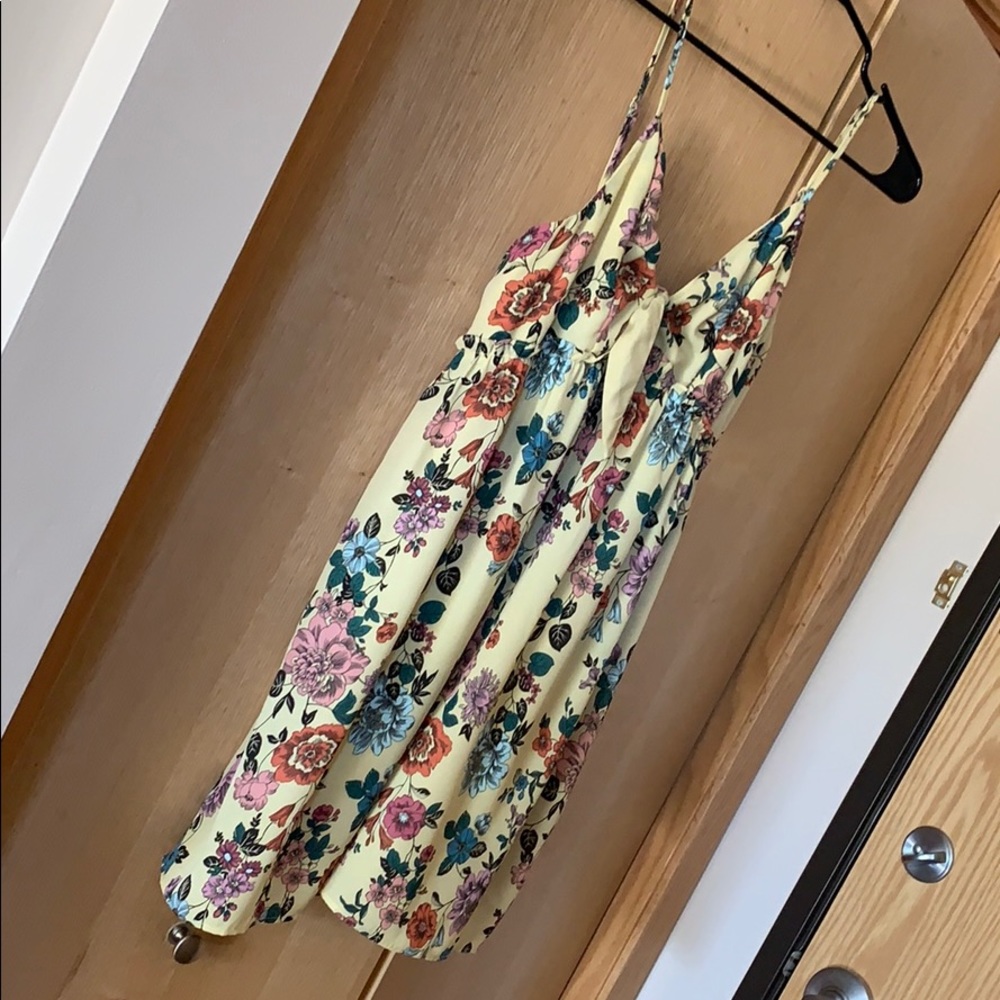 Yellow floral sundress by JACK BB Dakota